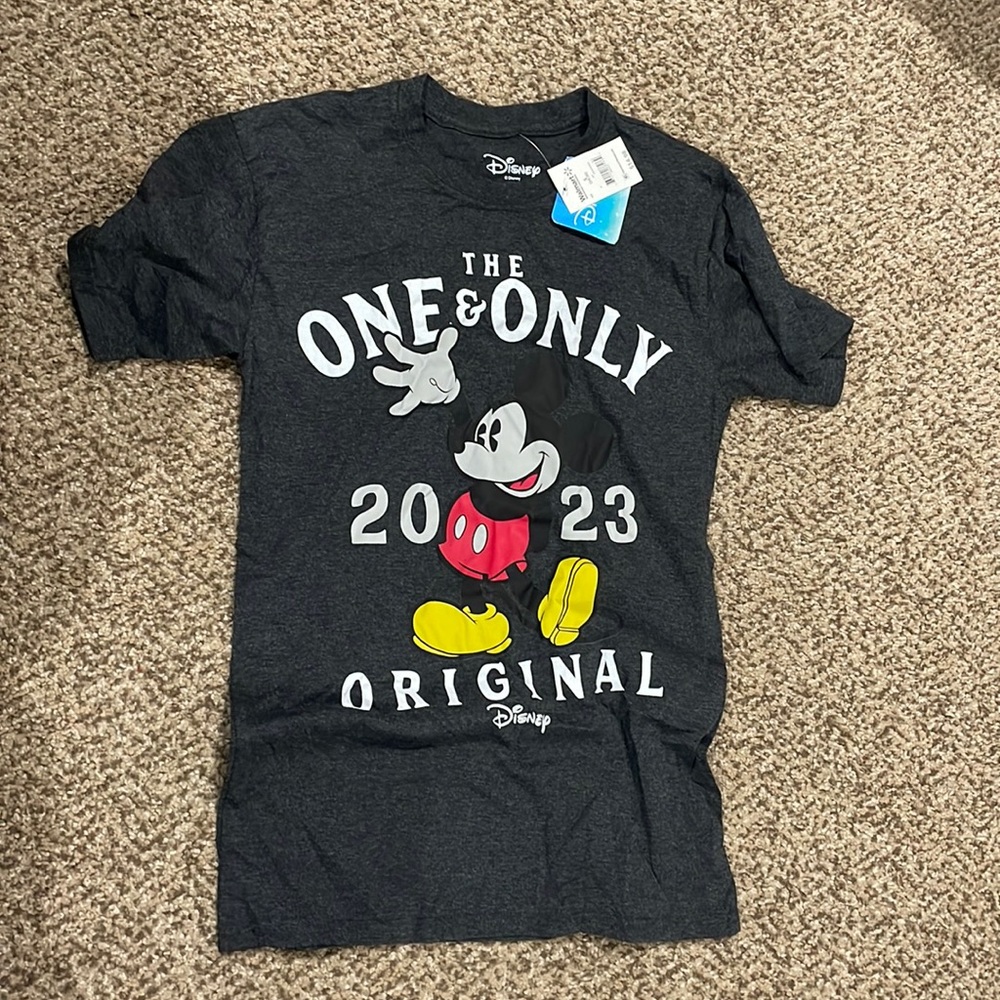 Dark gray Disney shirt size small